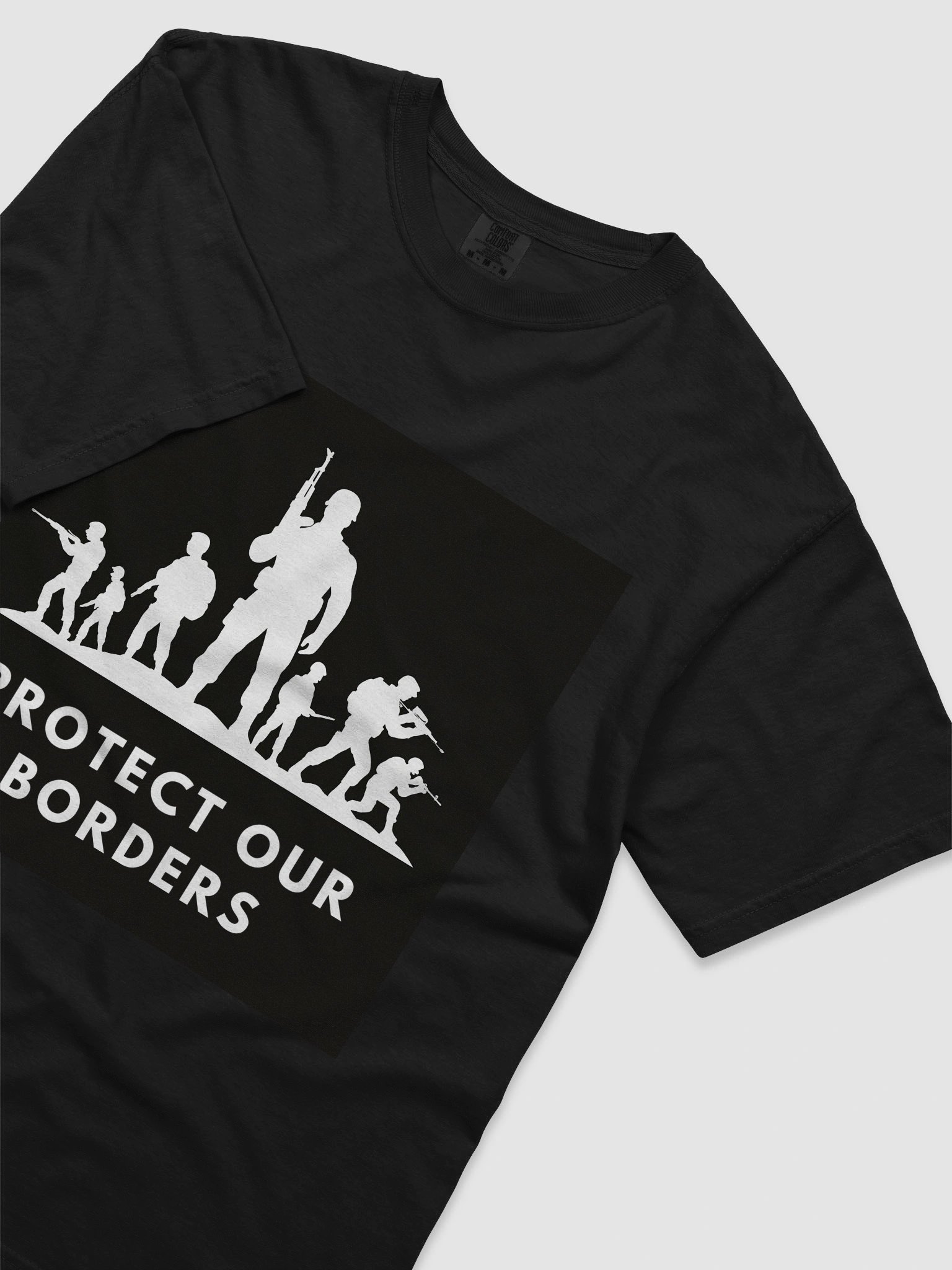Border Control T-shirt product image (62)