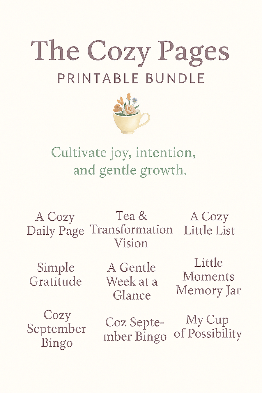 Sip, Savor & Reflect September Monthly Bundle product image (4)