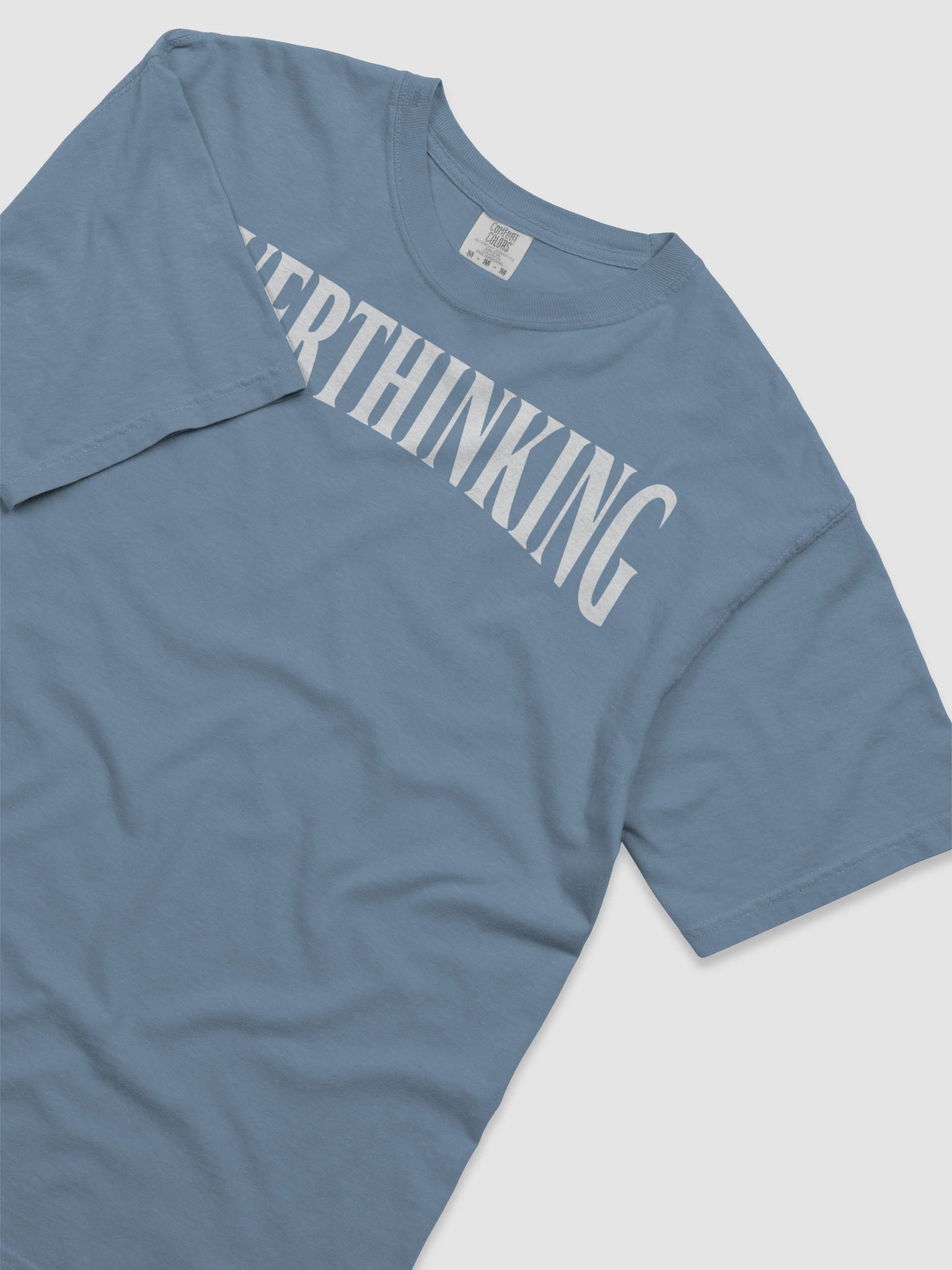 Overthinking tee product image (3)