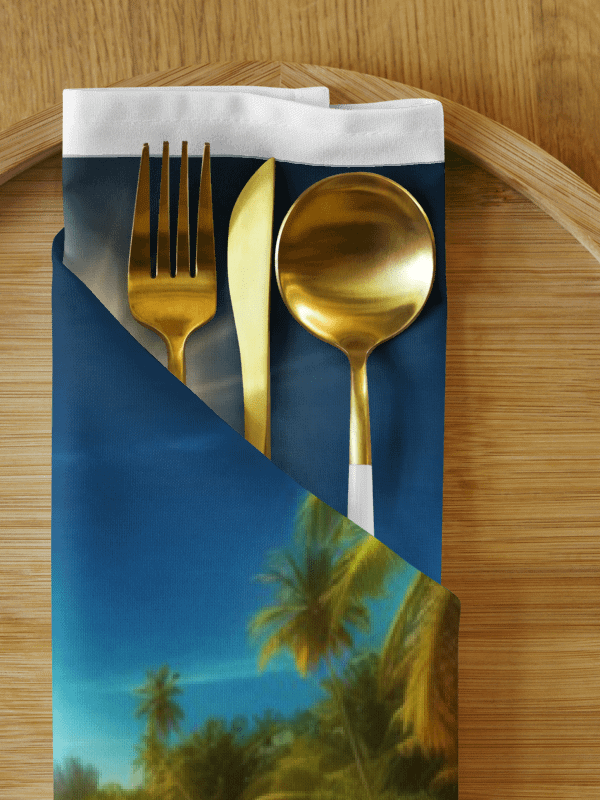 Tropical Bliss Cloth Napkin Set | AI Design product image (6)