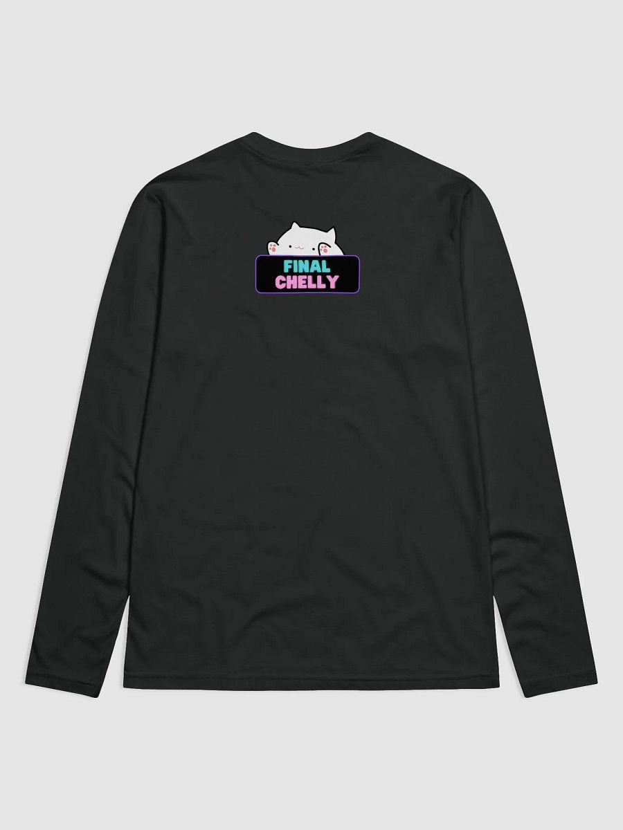 Click Clack Bongo Cat Premium Fitted Printed Long Sleeve product image (6)