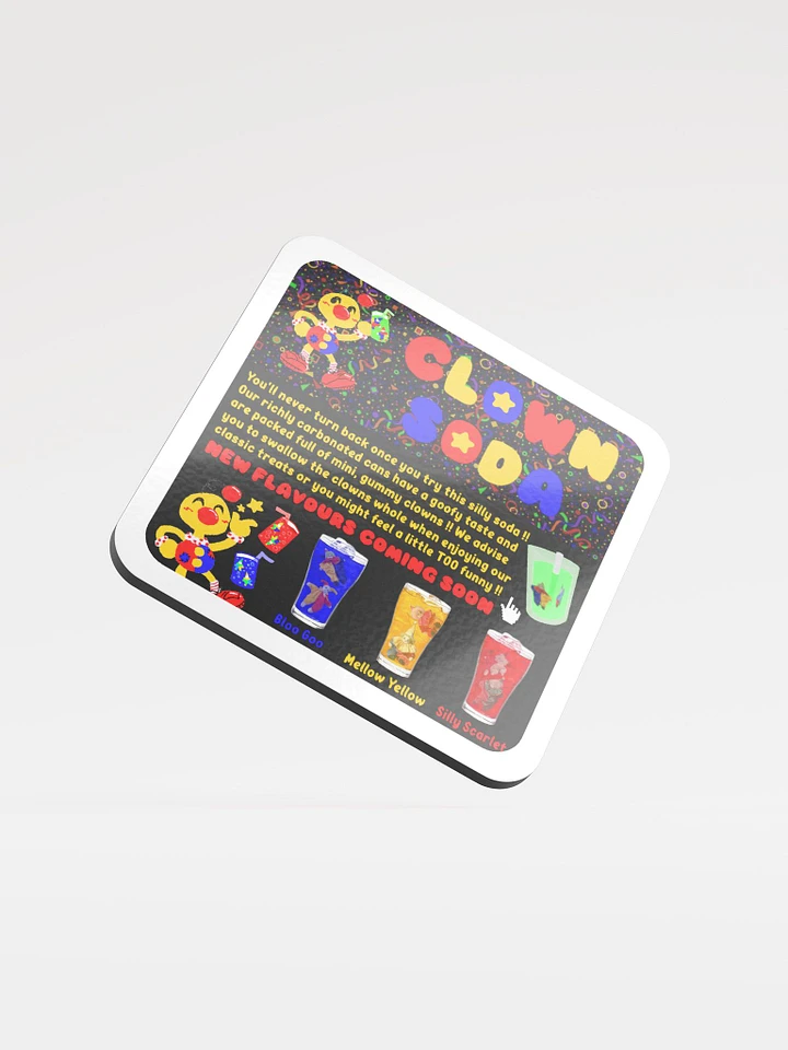 Clown Soda Website Coaster product image (1)