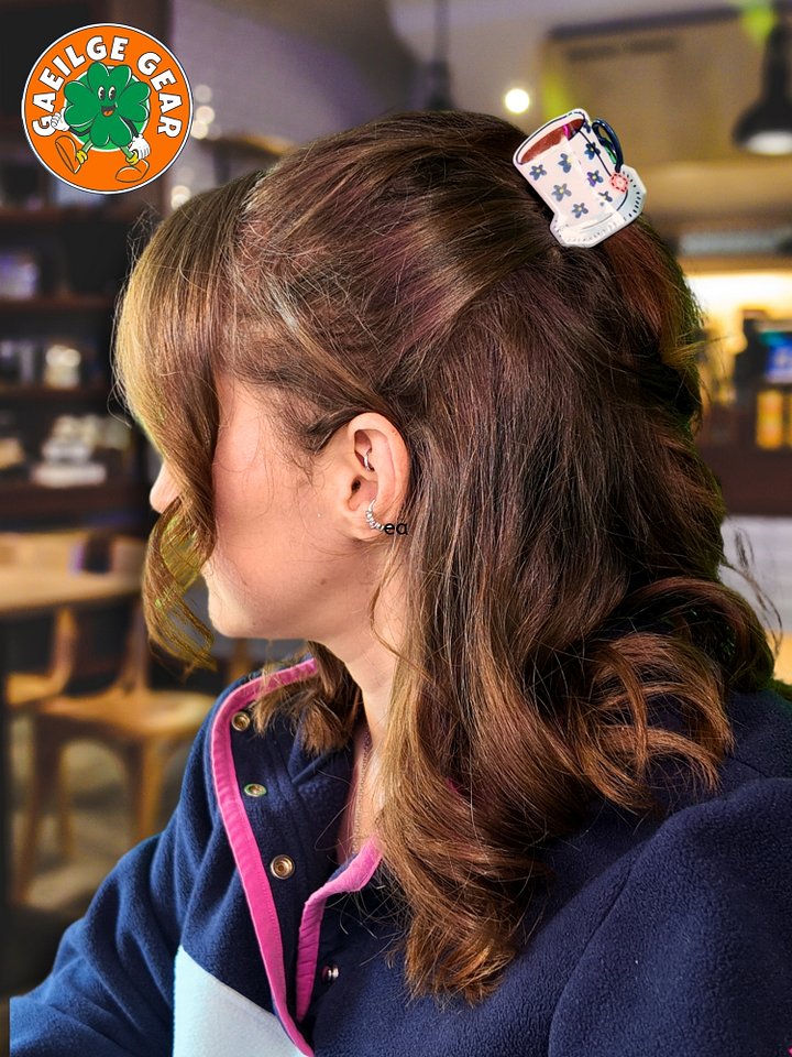 Tea Cup ☕️ Claw Clip 👱🏻‍♀️ product image (1)