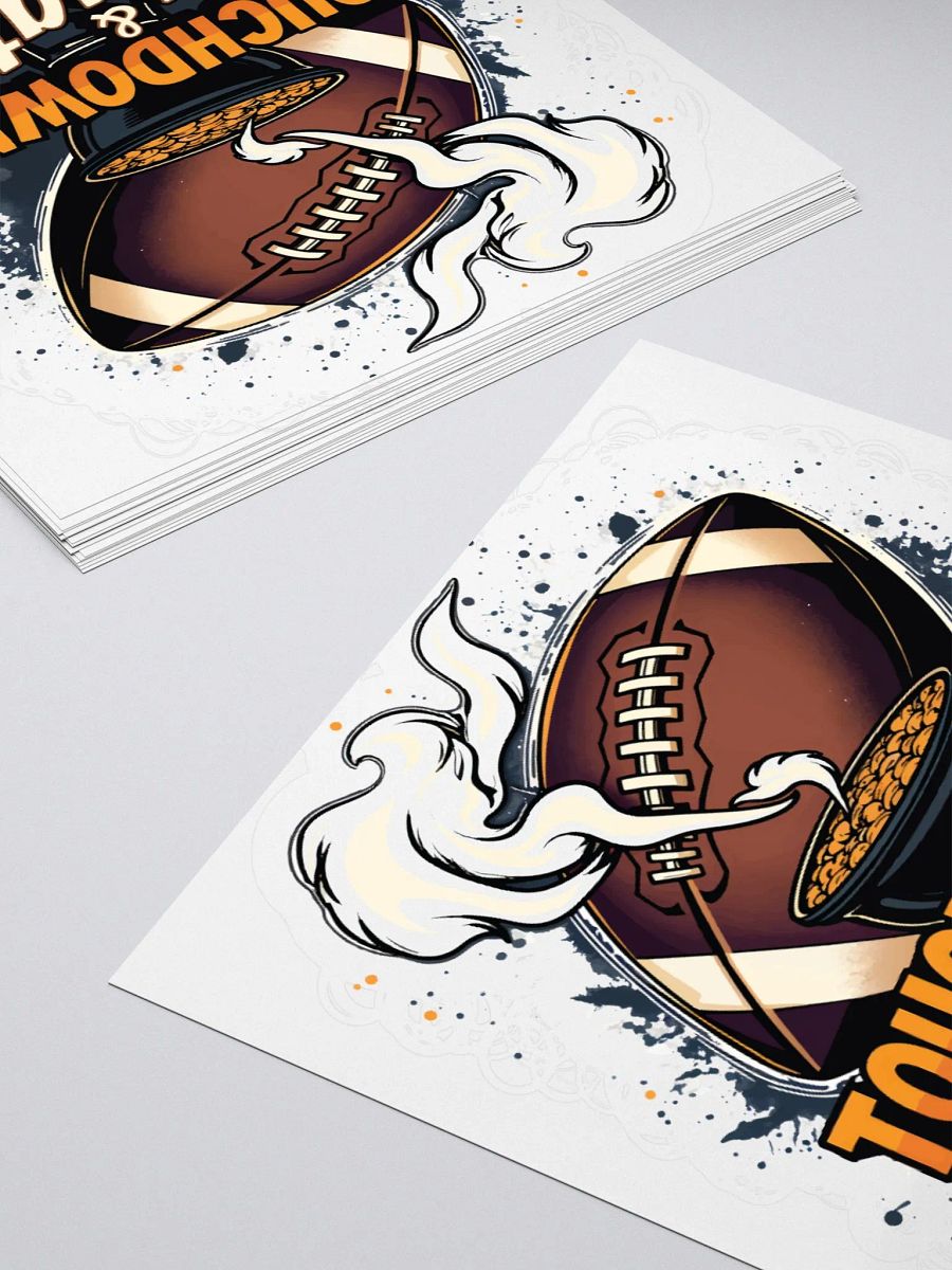 Touchdowns & Tailgates Party Sticker Set product image (12)