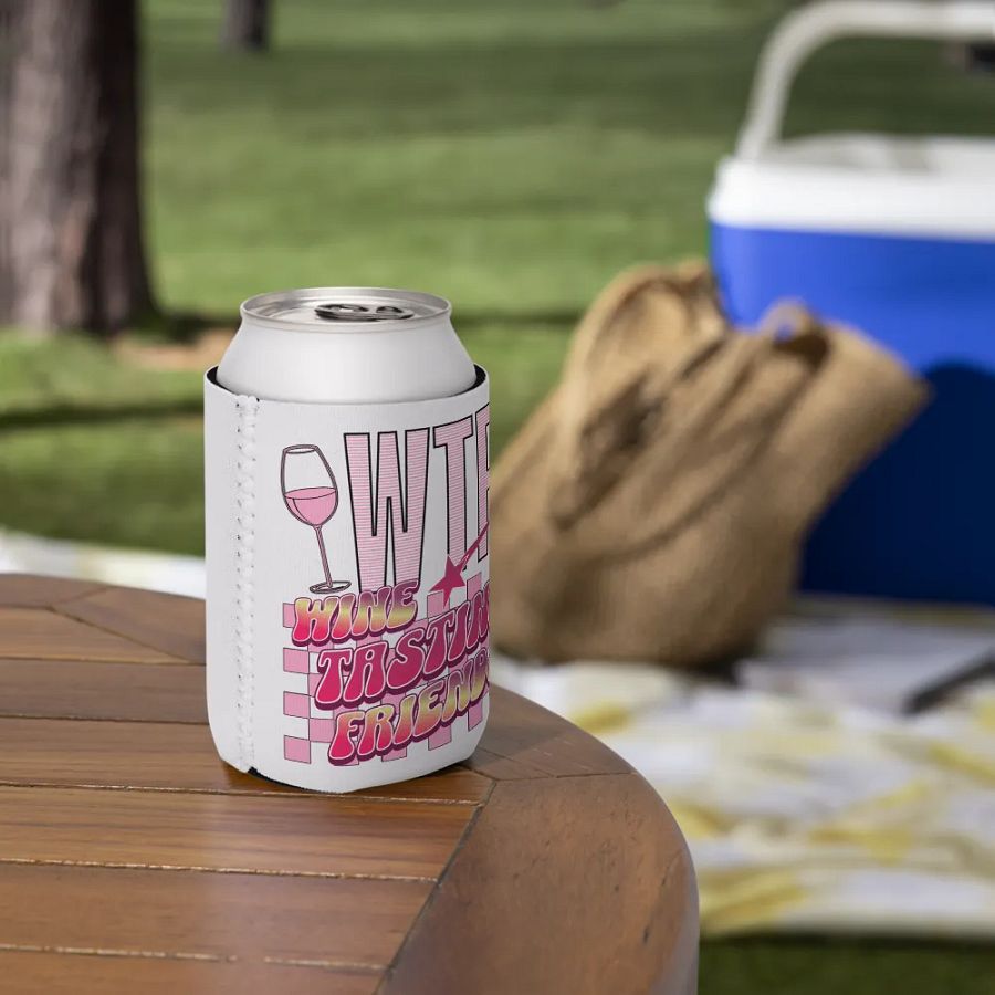 WTF Wine Tasting Friends Can Cooler product image (6)