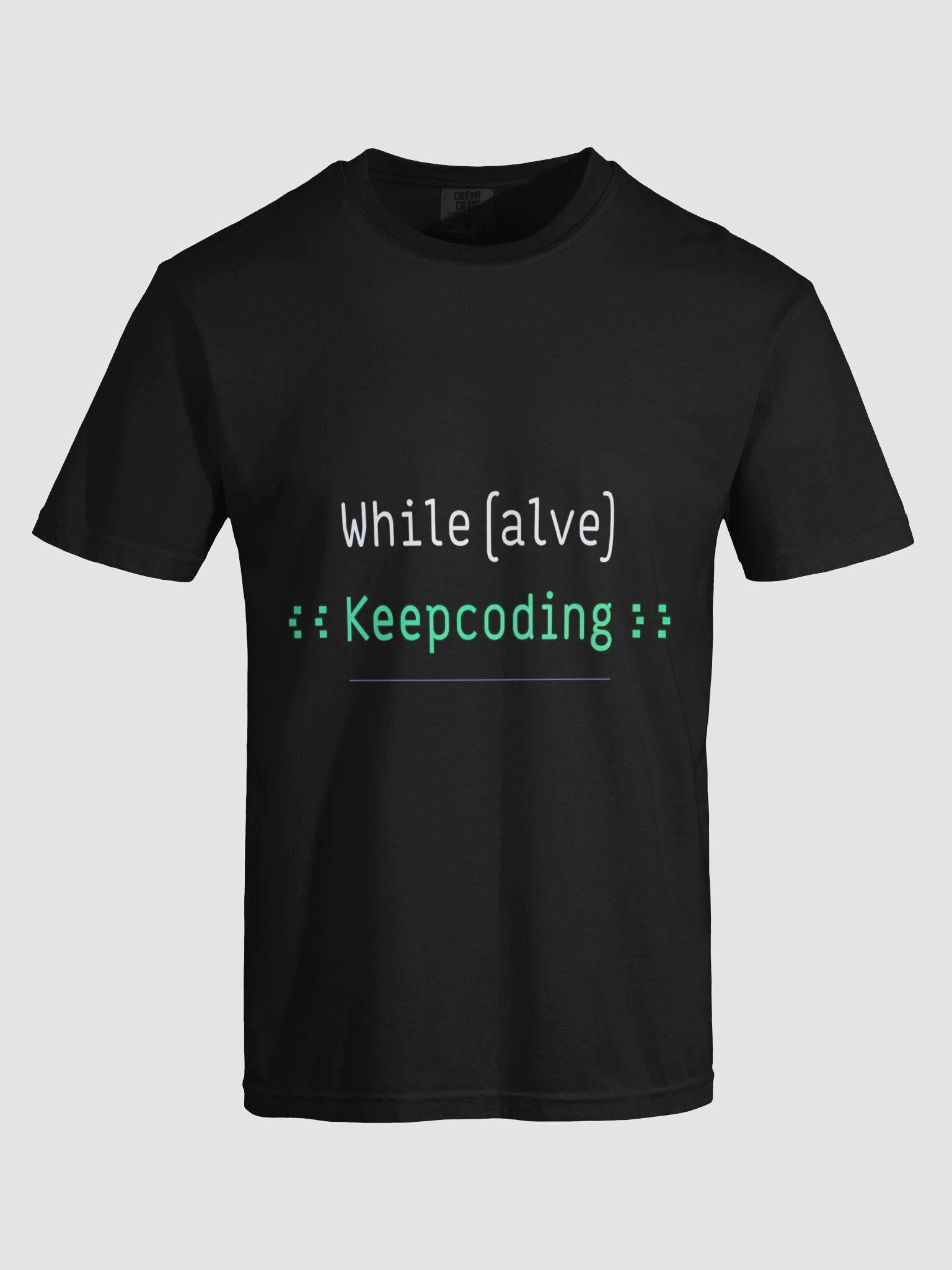 While Alive Keep Coding Programmer Tee product image (42)