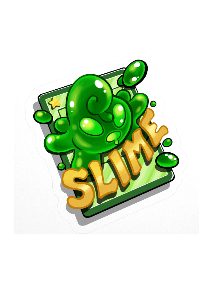 Monster Card Sticker : Slime product image (1)