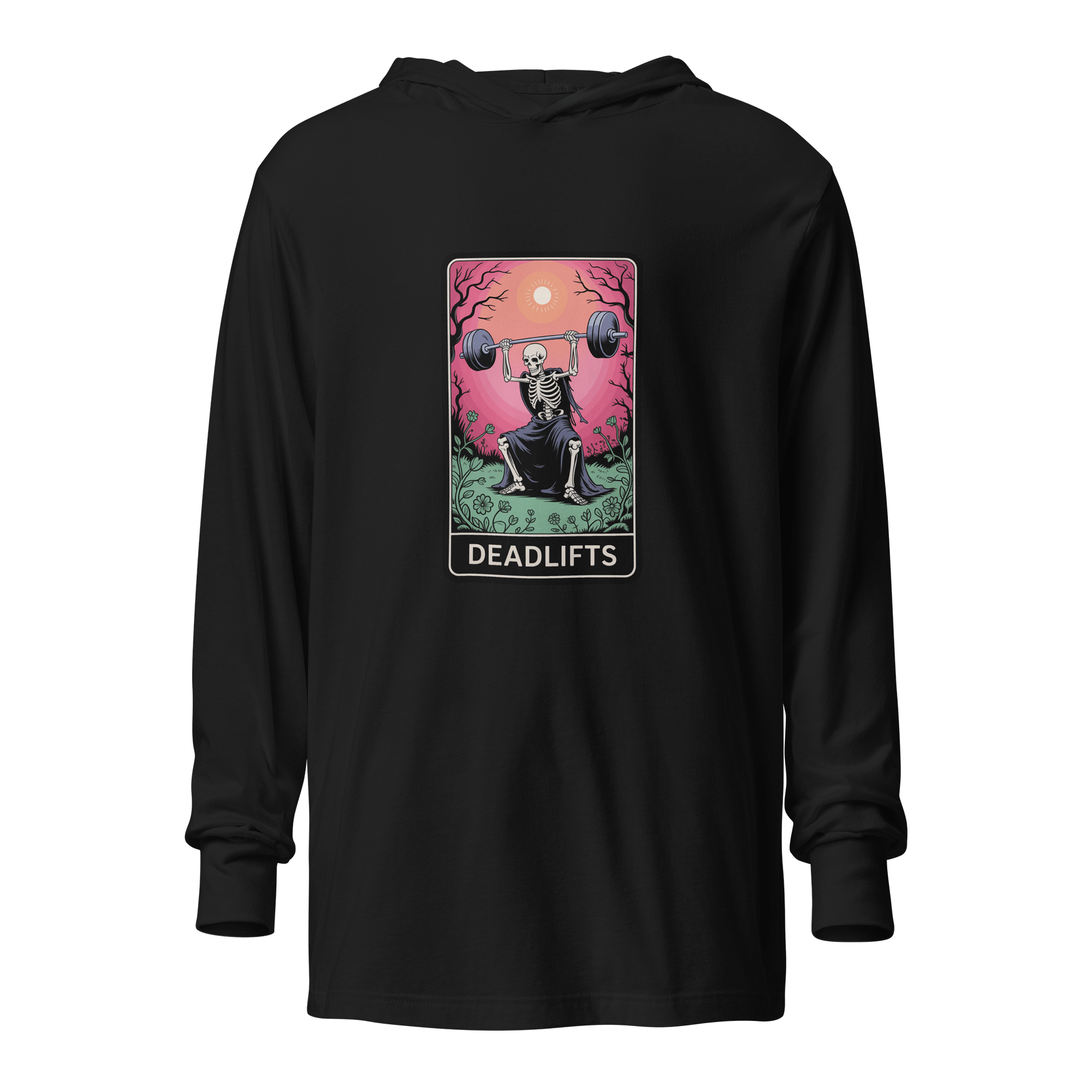DeadLift Skeleton Halloween Hoodie product image (1)