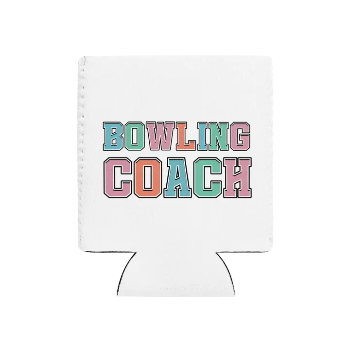 Bowling Coach Vibrant Coozie Can Cooler product image (2)