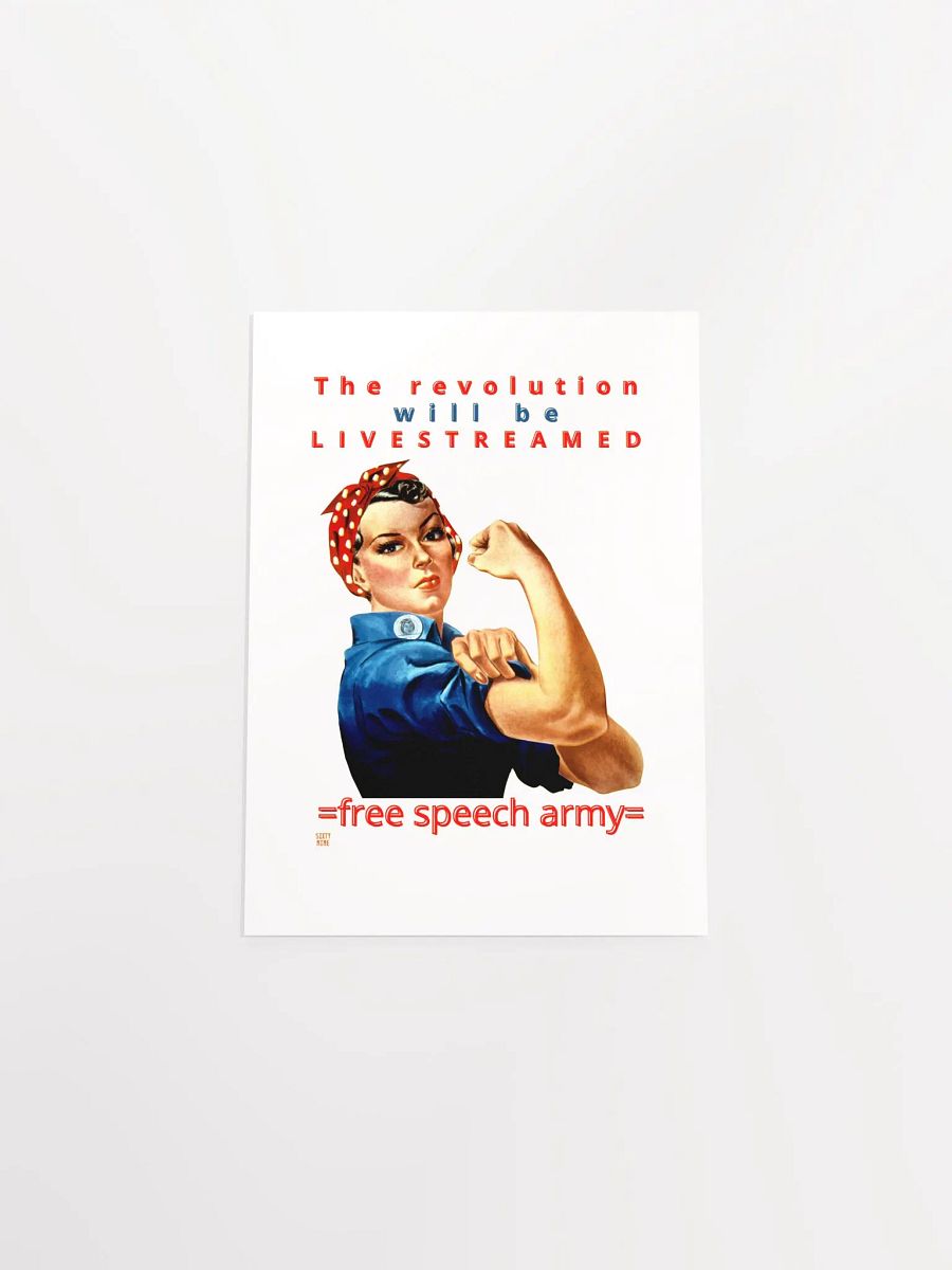 THE REVOLUTION WILL BE LIVESTREAMED product image (31)