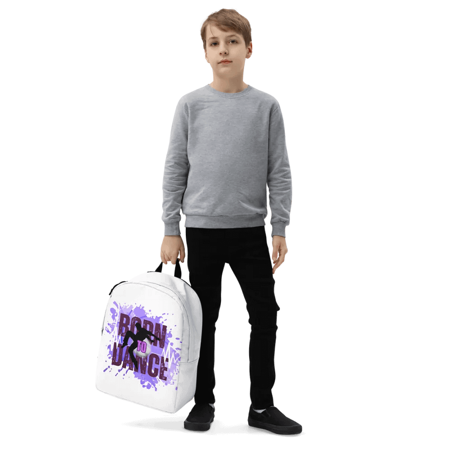 Born to Dance His Silhouette All-Over Backpack product image (4)