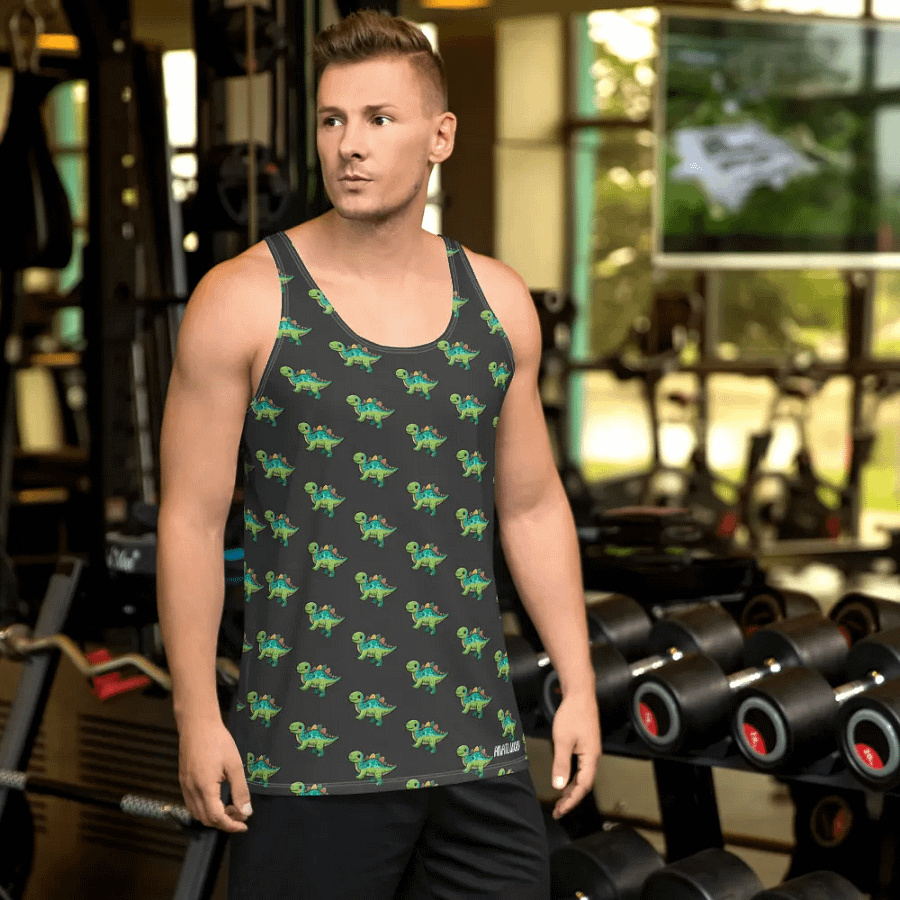 Steve the Stego Tank Top product image (4)