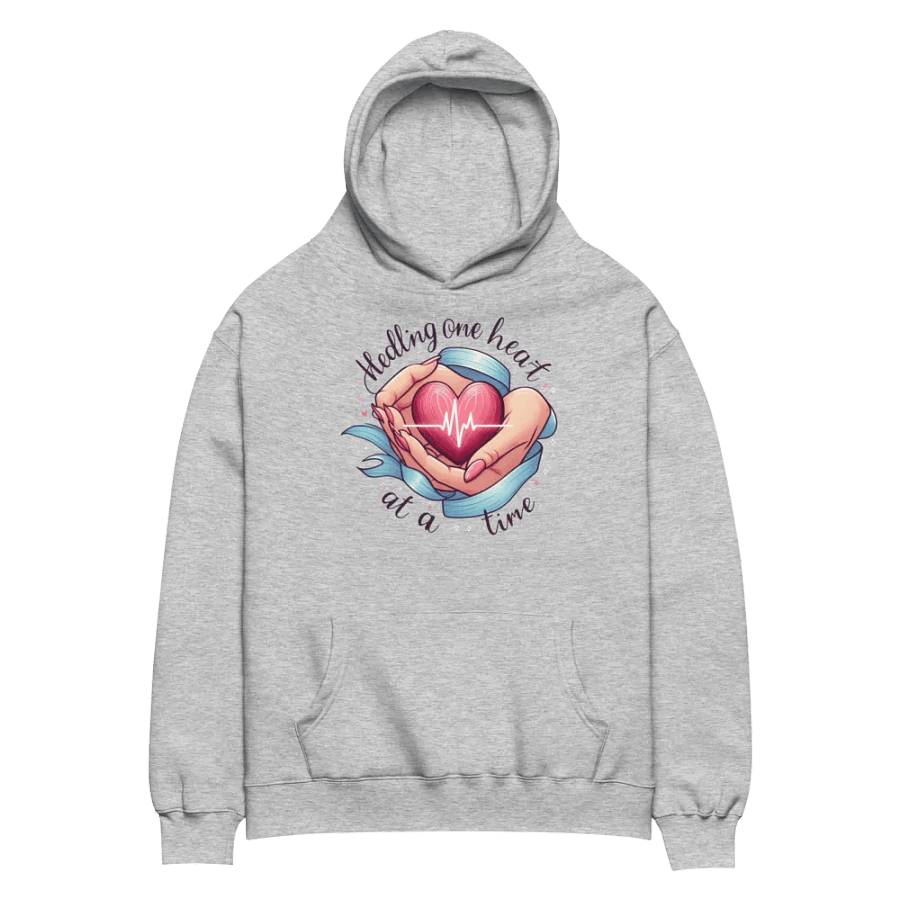 healing one heart at a time hoodie product image (2)