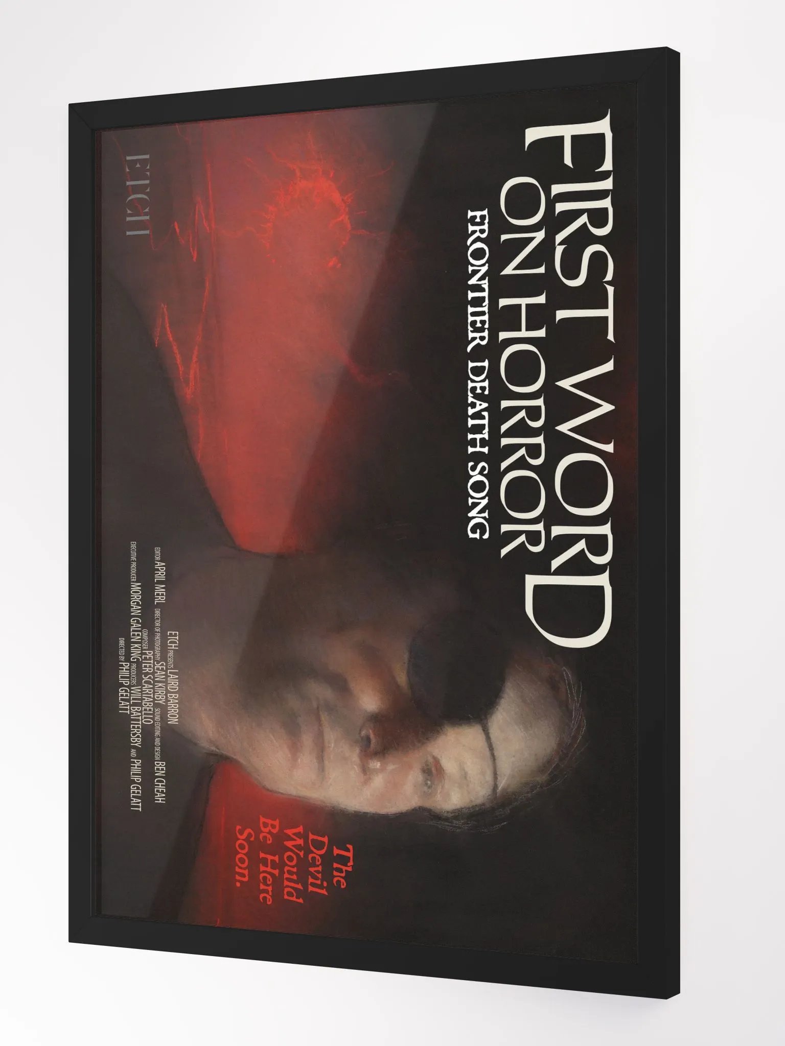 Frontier Death Song Framed Poster product image (2)