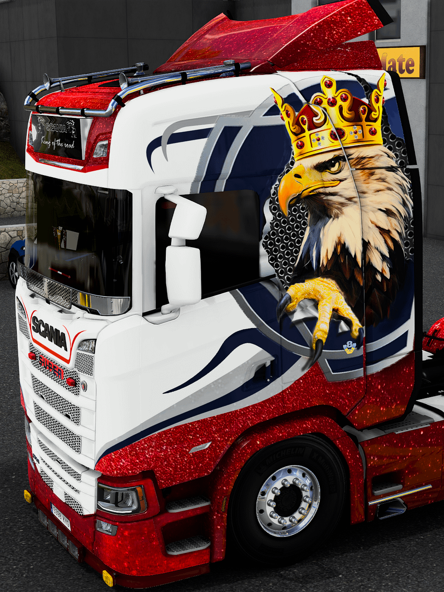 ETS2 Skin - Scania Next Gen Griffin By Dsan22 product image (2)