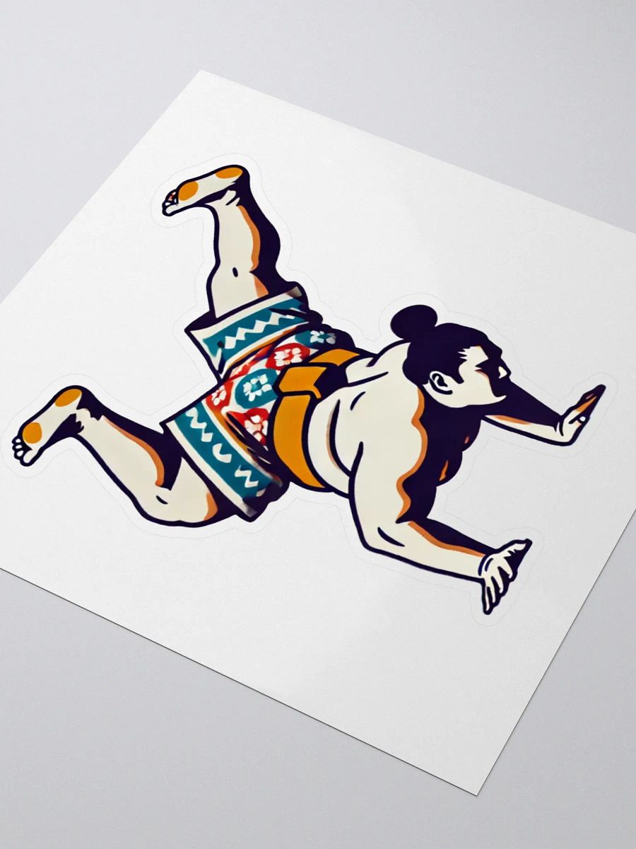 Sumo B-Boy Sticker - Crooked Handstand product image (3)