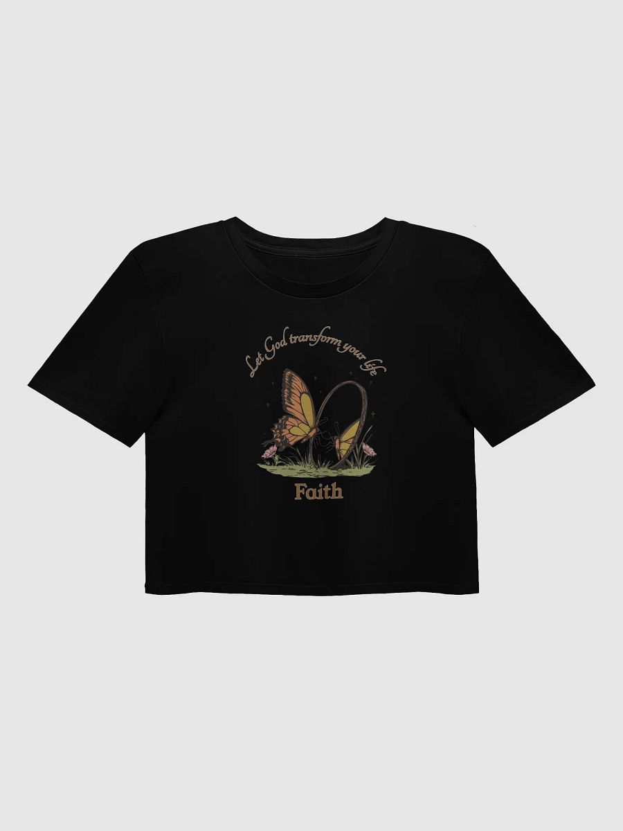 Faithful Transformation Butterfly Crop Top product image (1)