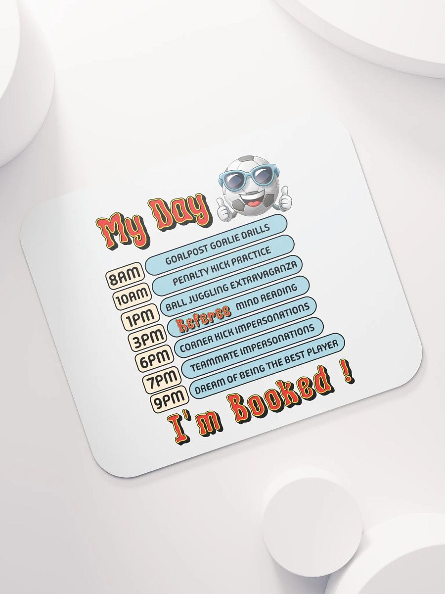 My Day Soccer Schedule Mouse Pad product image (5)