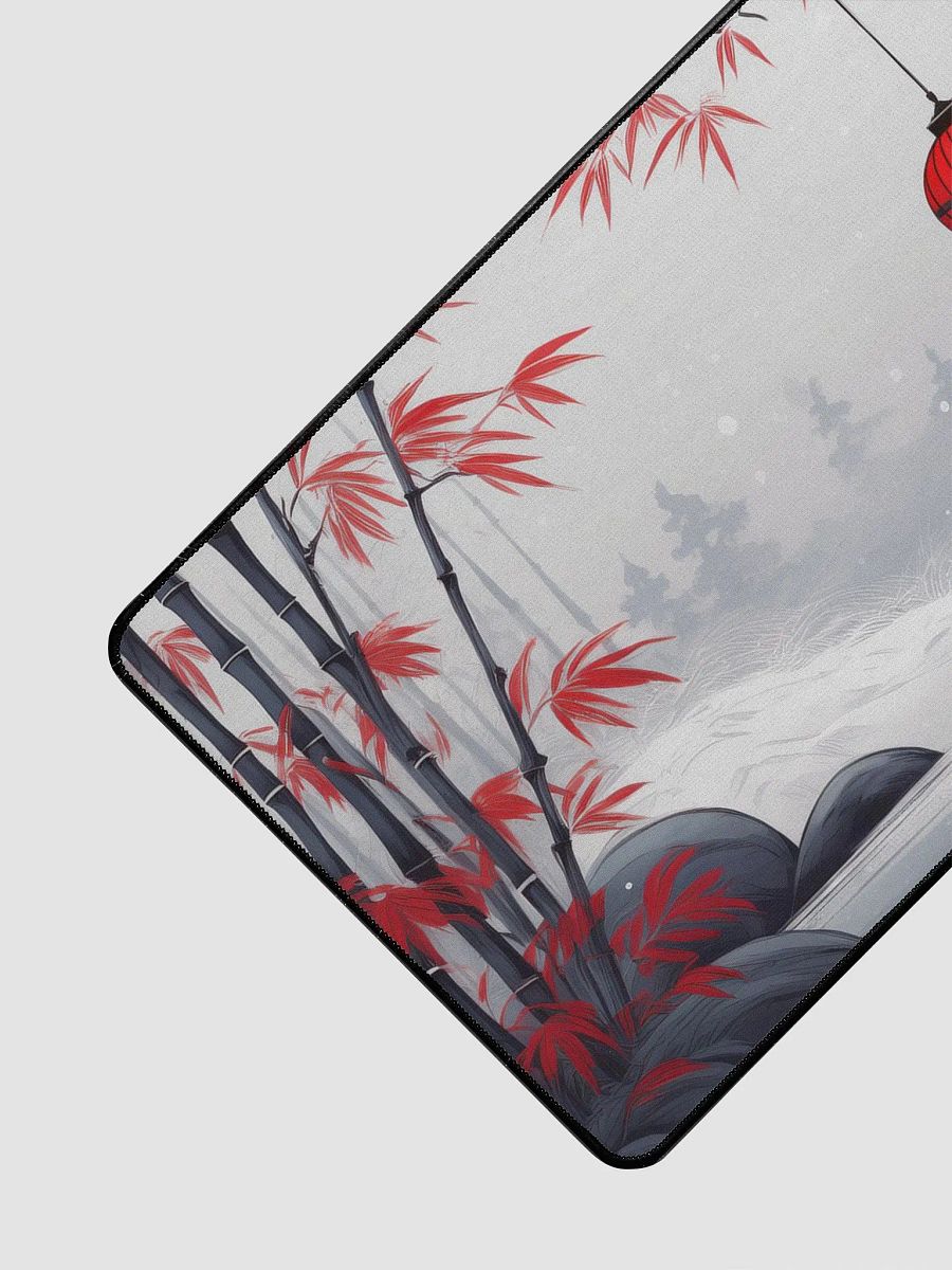 Snowy Lantern Large Desk Mat (15.5 x 31.5) product image (4)