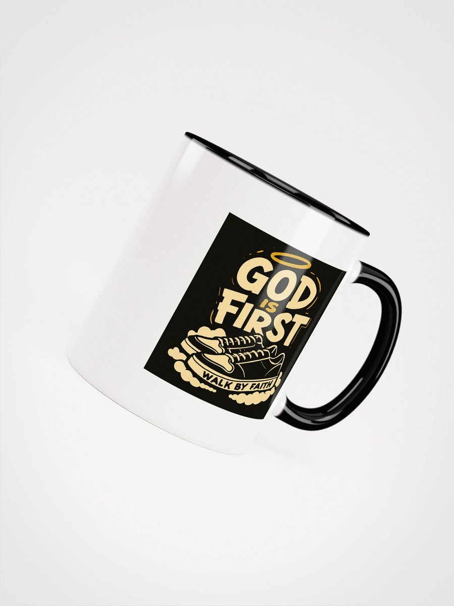 God is First – Walk By Faith Mug product image (8)