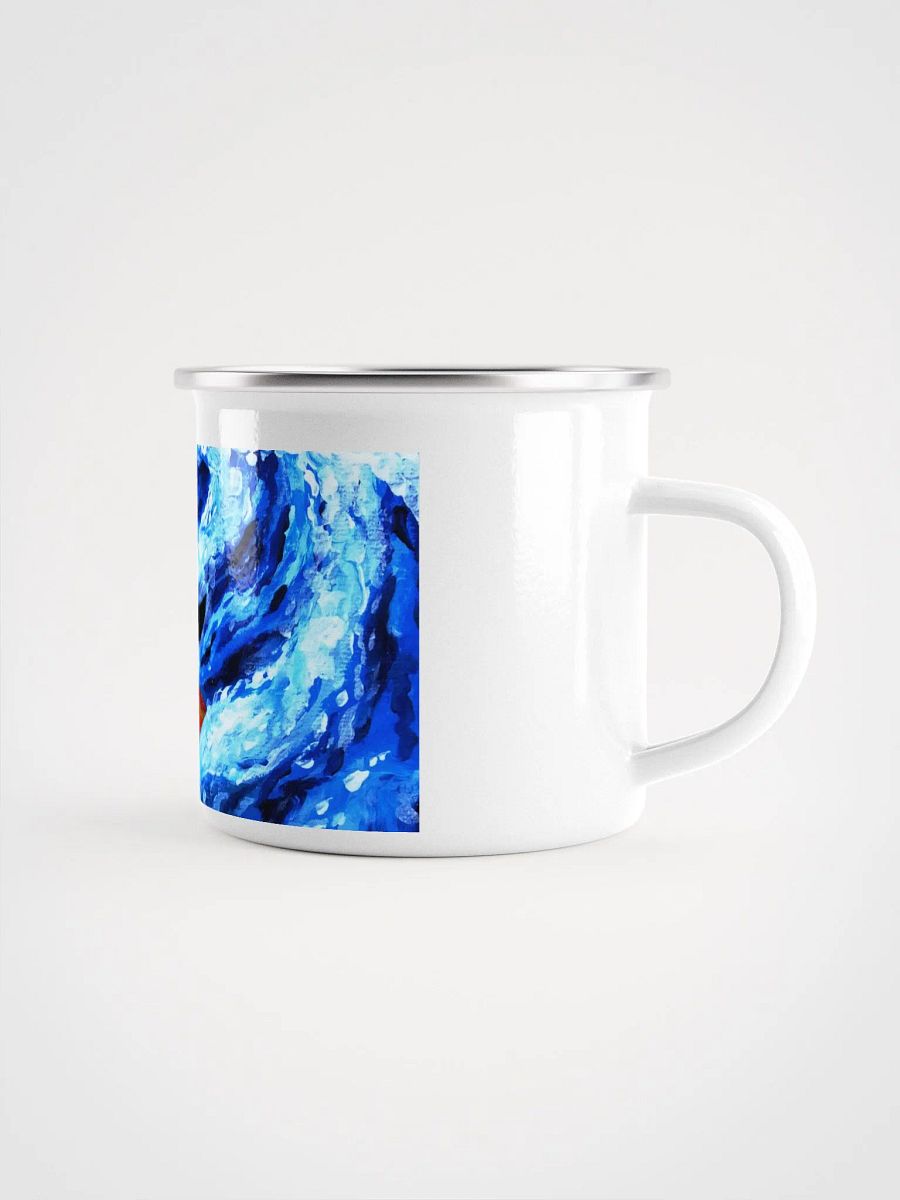 Surfing Penguin Enamel Mug product image (3)