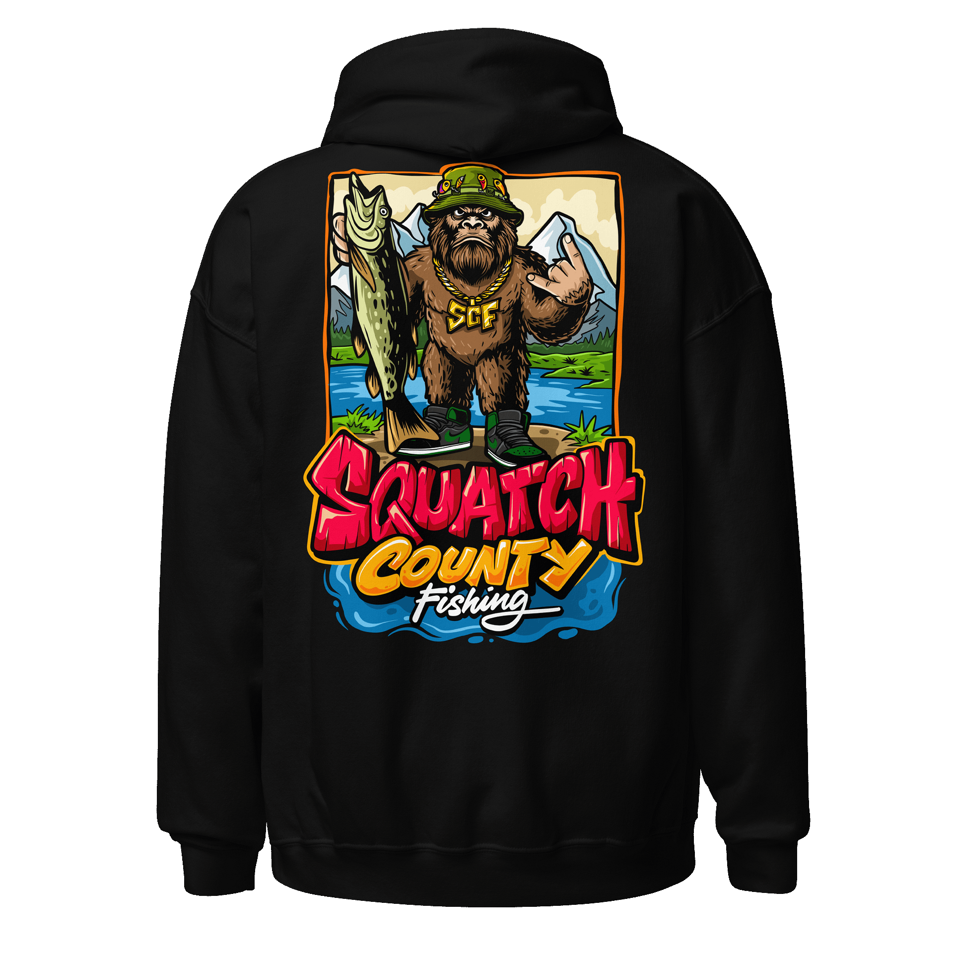 Squatch in J’s Hoodie product image (2)