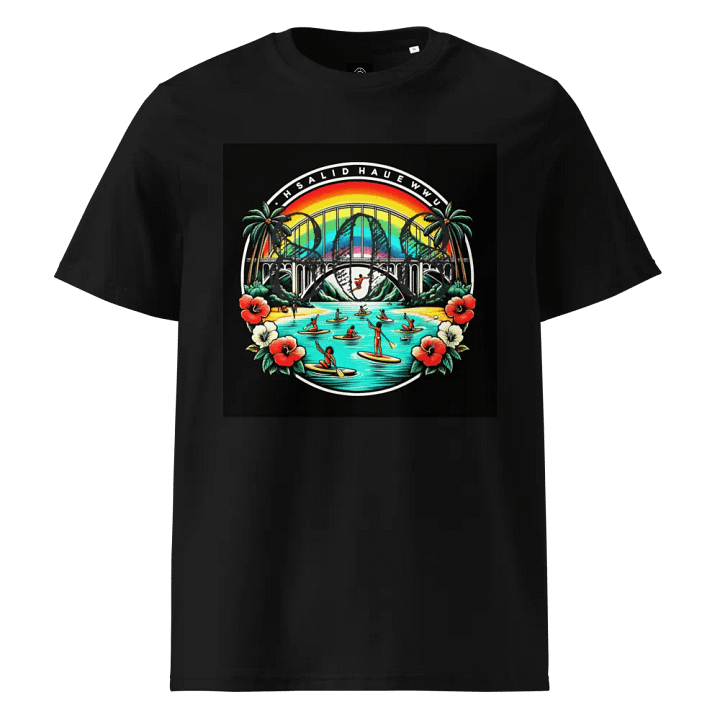 Rainbow Bridge 808 Organic T-shirt product image (1)