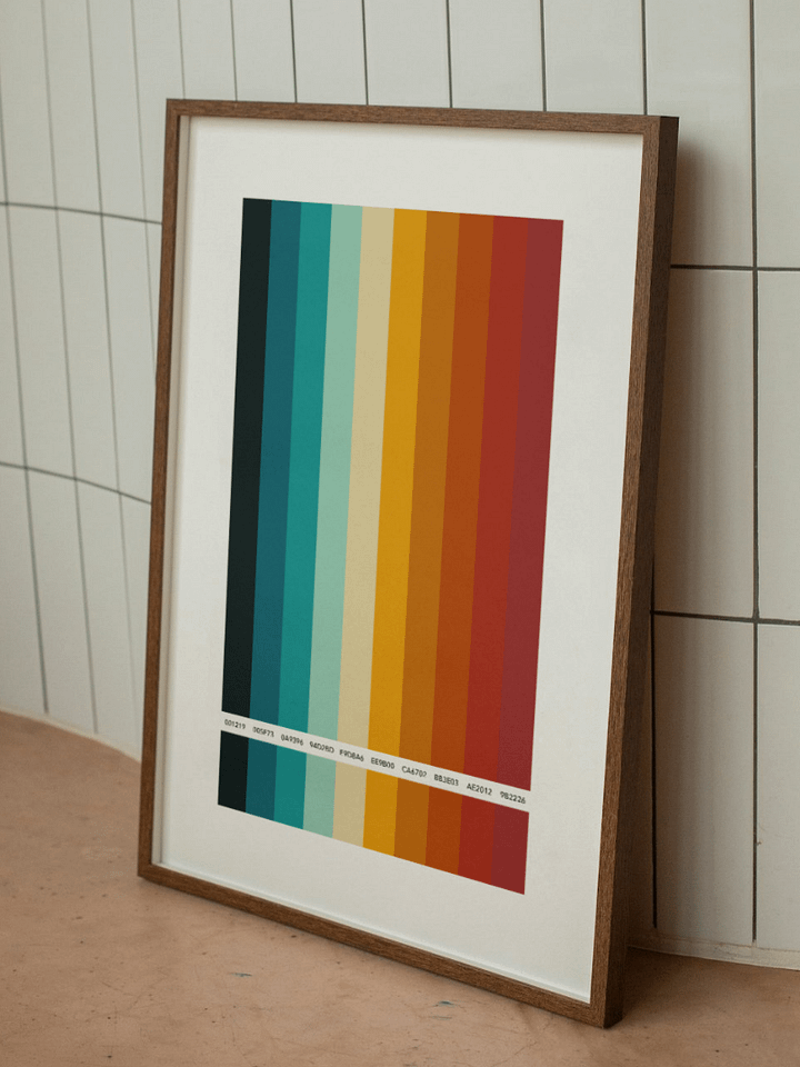 COLOR PALETTE 001 • WALLART DECOR product image (1)