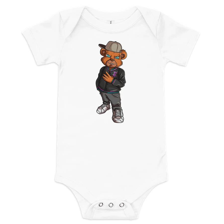 Standing Bear Bella+Canvas Baby Short Sleeve One Piece product image (1)