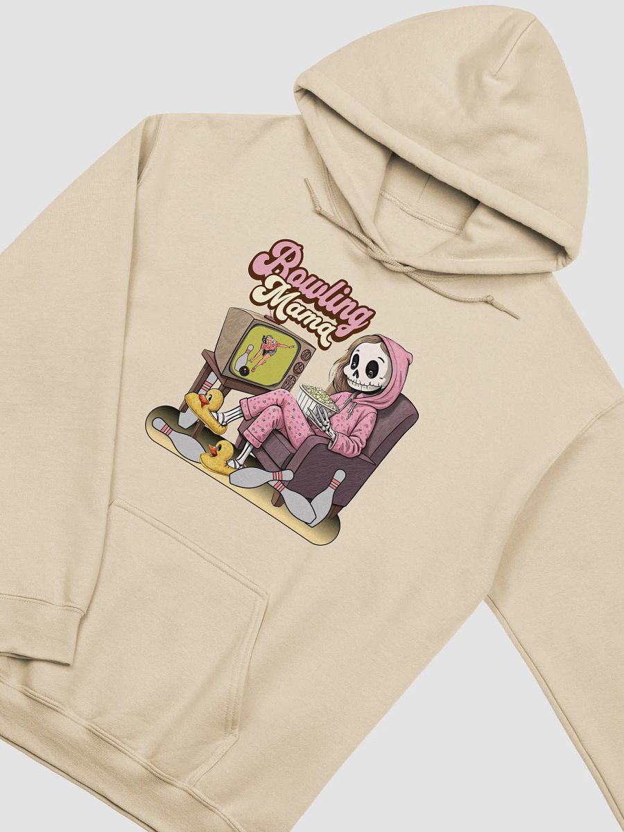 TV Bowling Mama Skeleton Chic Pink Hoodie product image (14)