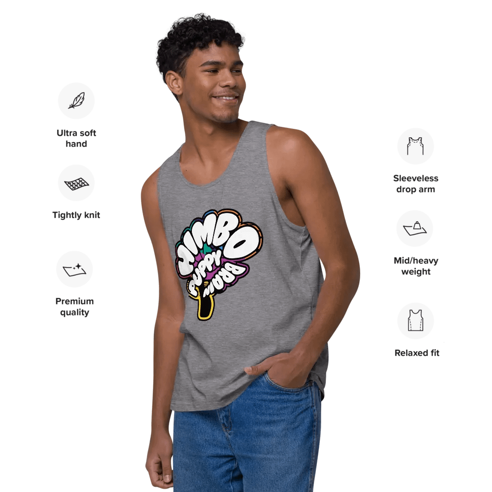 Himbo Puppy Prain - Men's Premium Tank Top product image (72)