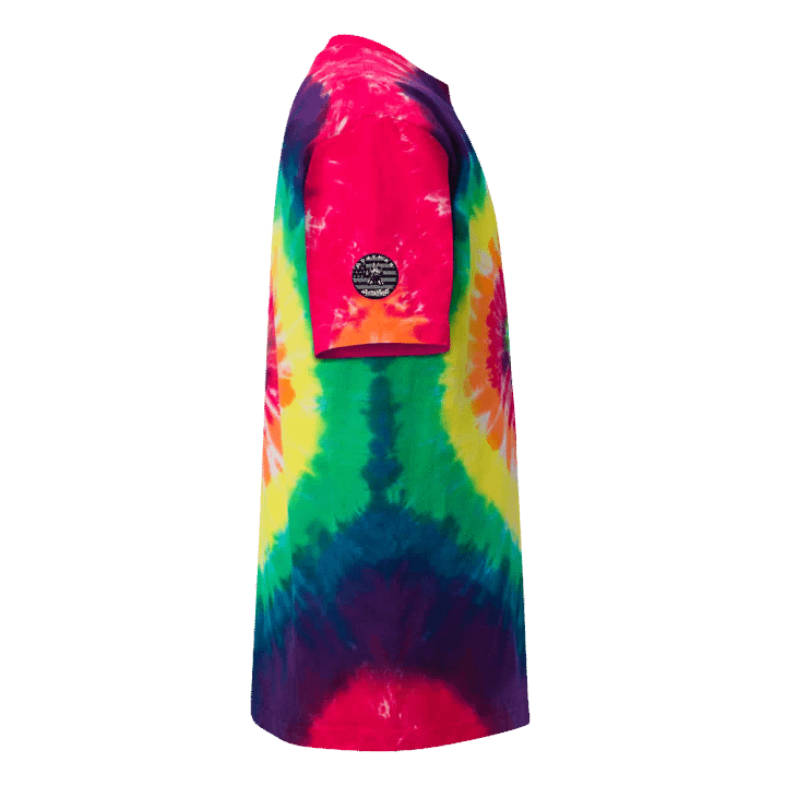 Muay Thaibata Oversized Thai-Dye shirt, classic rainbow product image (2)