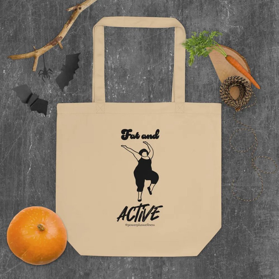 Fat and Active Tote Bag product image (4)