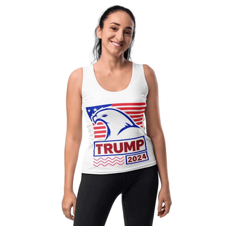 Patriotic 2024 Trump Eagle Women's Tank Top product image (10)