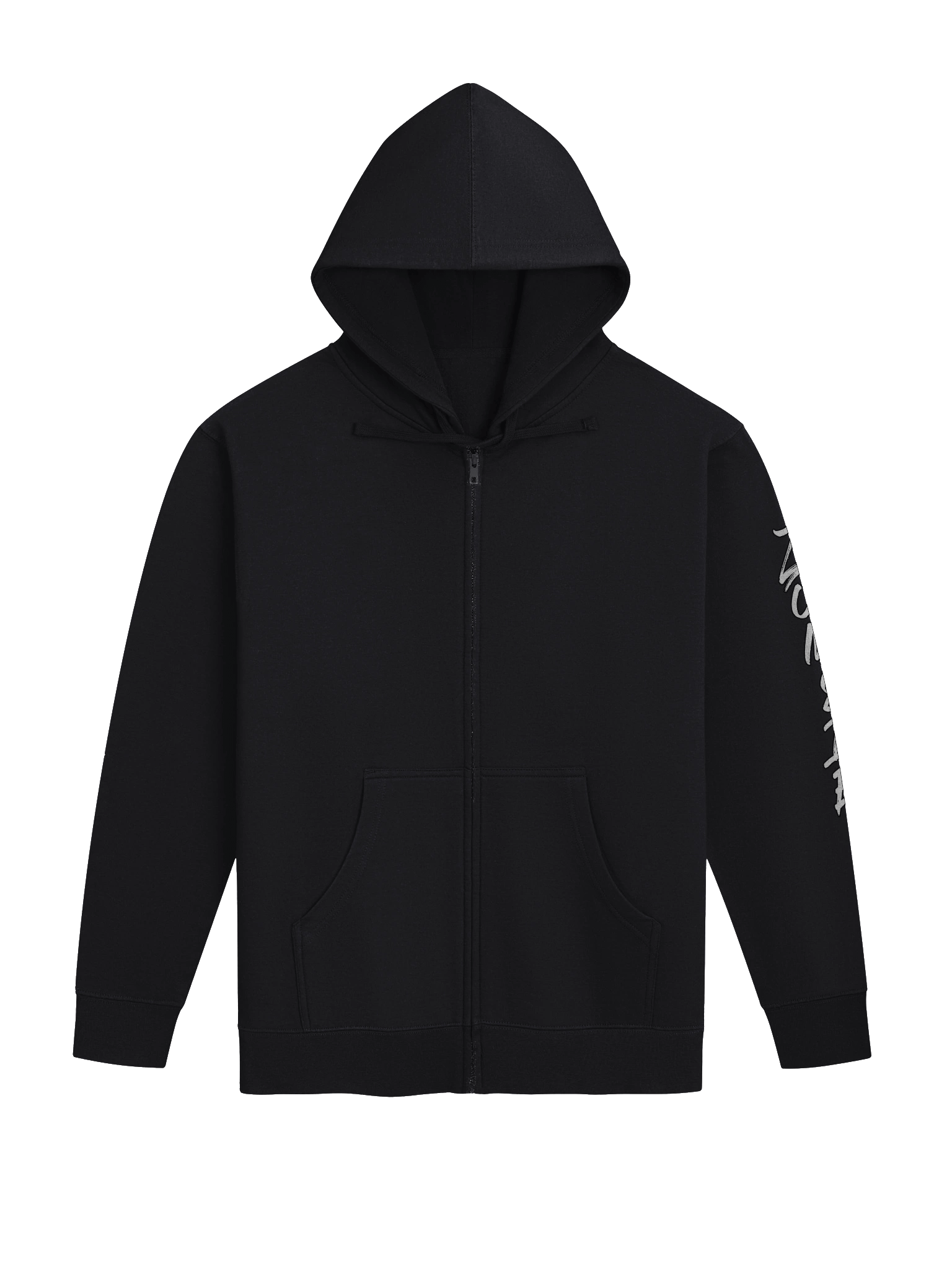 Stylish Zombie Fleece Zip-Up Hoodie product image (1)
