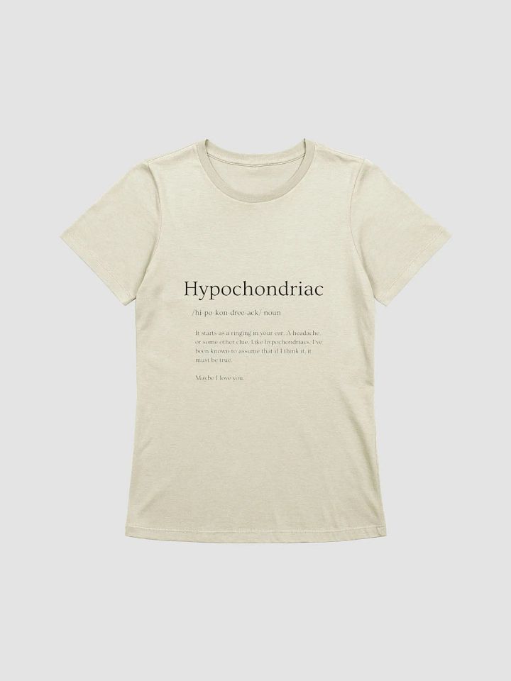 Hypochondriac - Dark Text Women's product image (5)