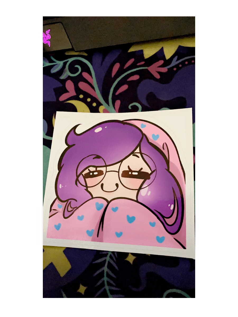 sugarplumComfy Sticker product image (2)