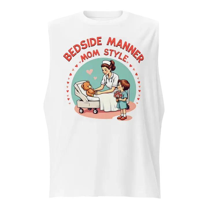 Mom-Style Bedside Manner Muscle Tank product image (5)