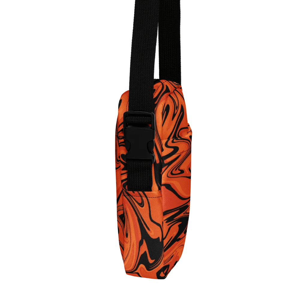 Orange Swirl Utility Crossbody Bag product image (9)