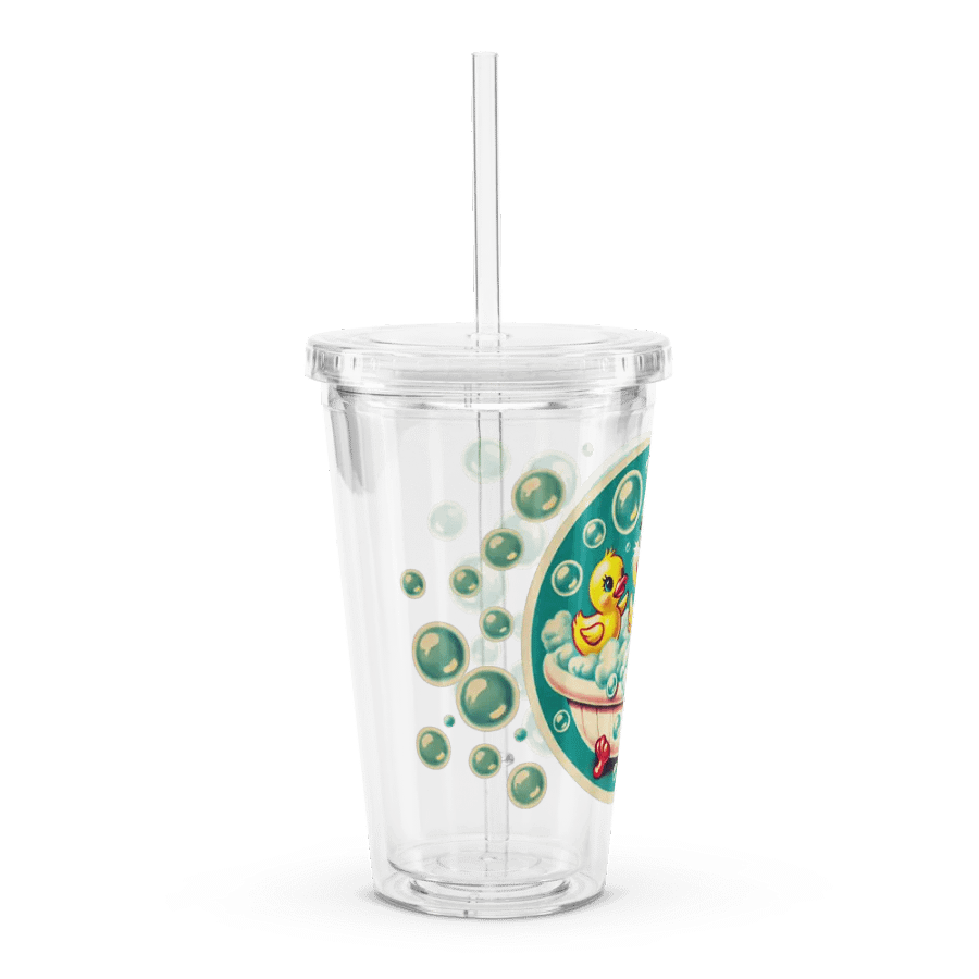 Ducky in a Bubble Bath Double Wall Tumbler product image (3)