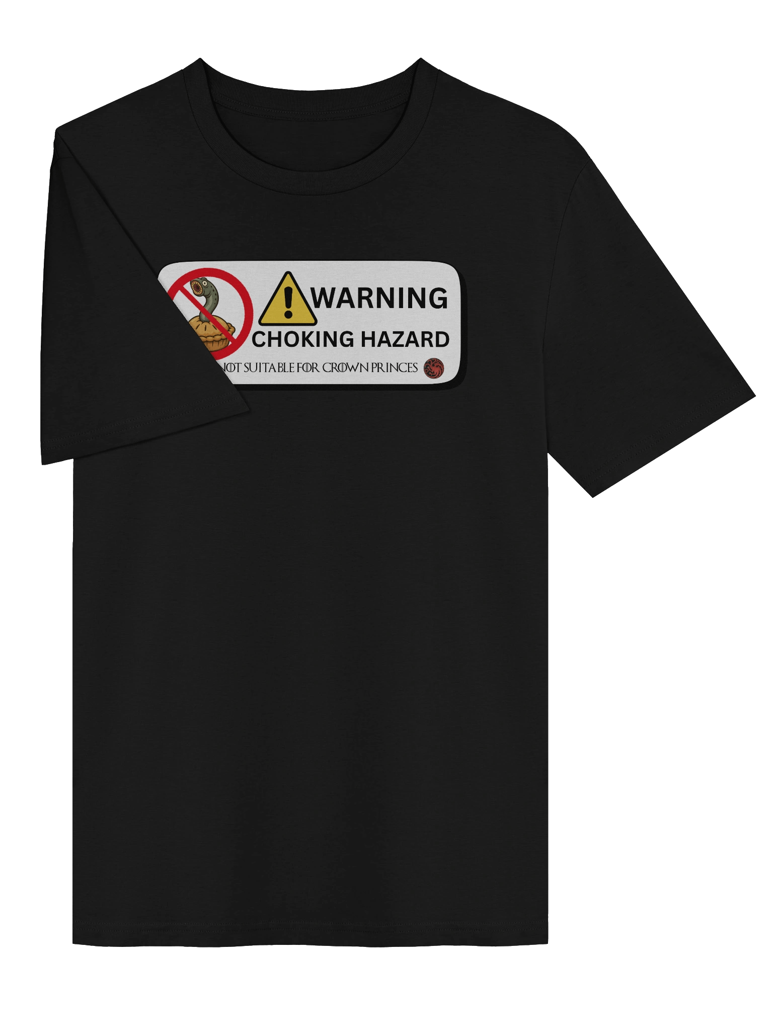 Lamprey Pie Choking Hazard T-shirt product image (3)