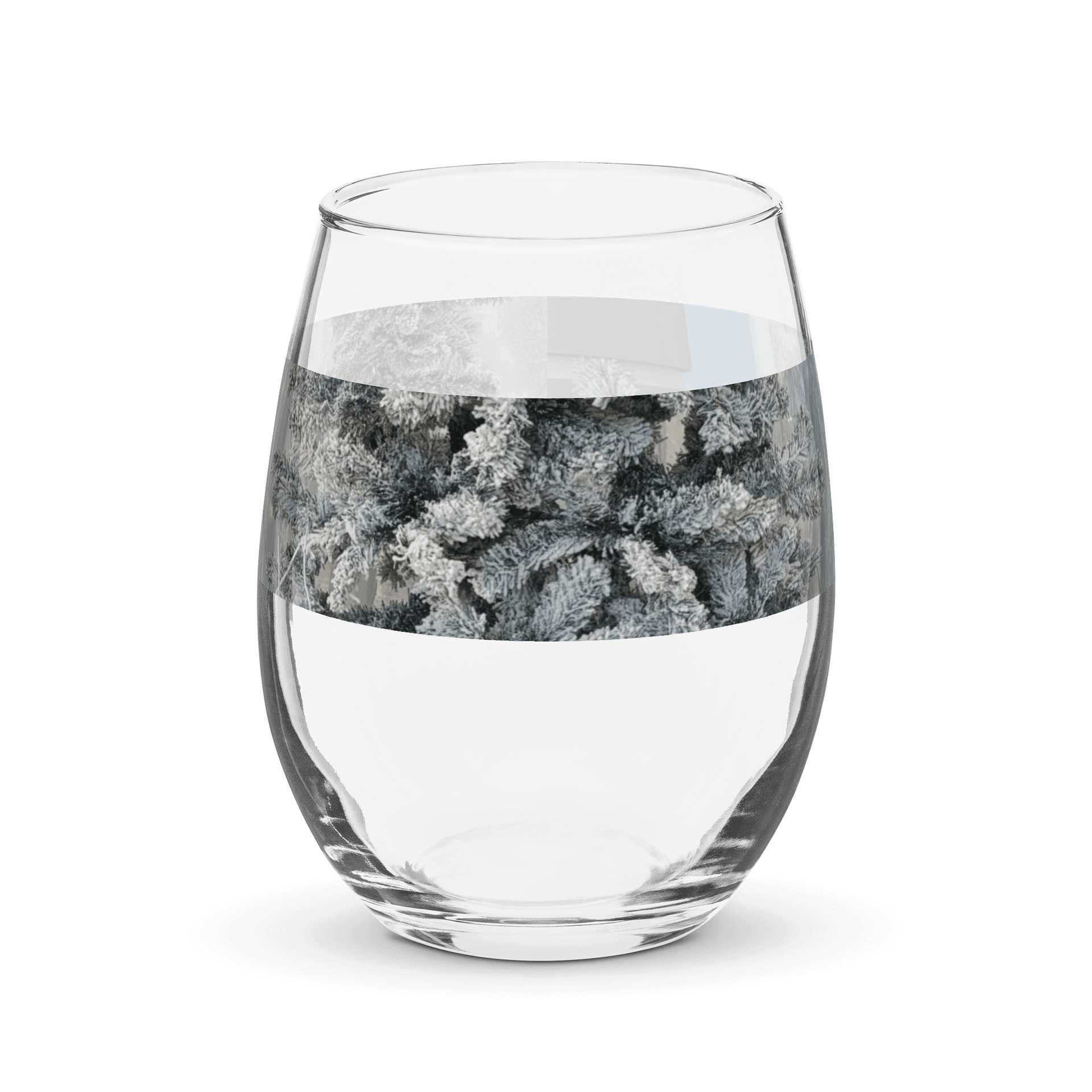 Frosted Forest Stemless Wine Glass product image (1)
