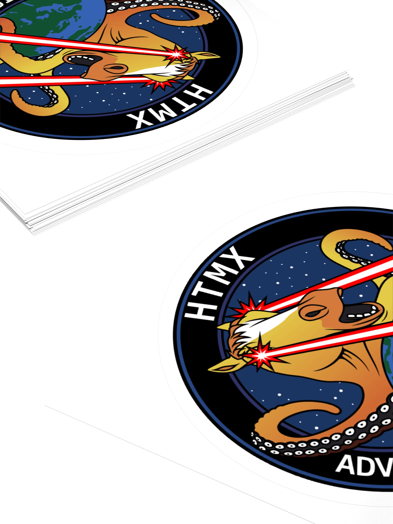 htmx advanced memetics division sticker product image (4)