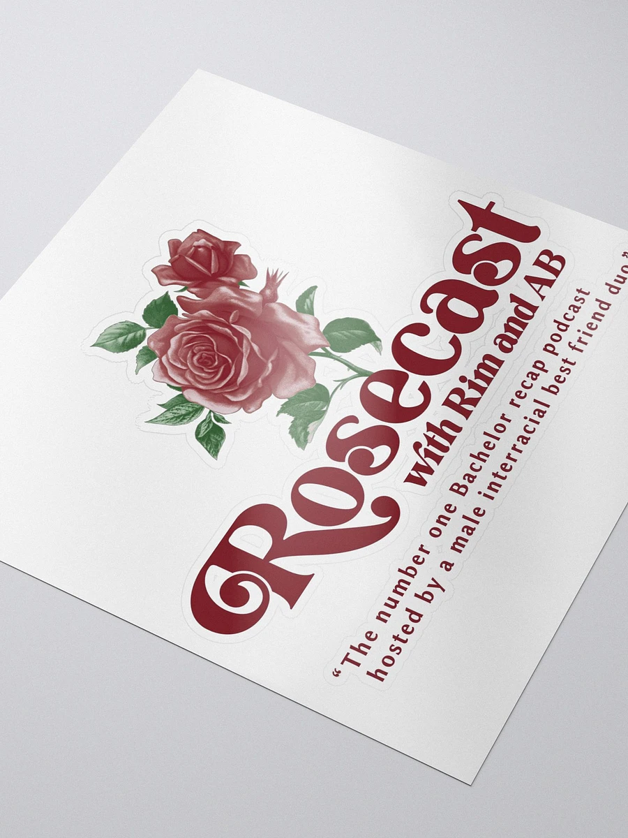 Retro Rose Sticker product image (3)
