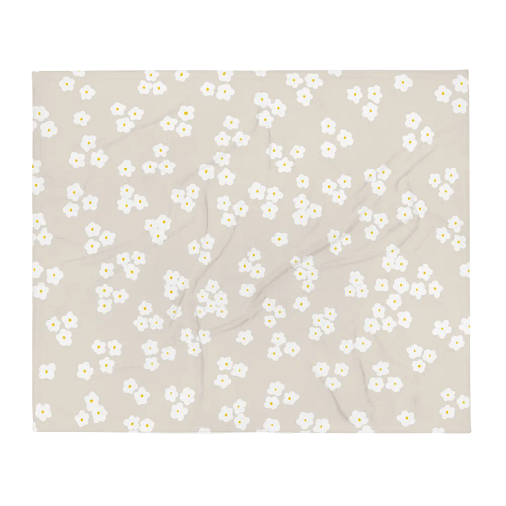 TINY DAISY FLEECE BLANKET product image (2)