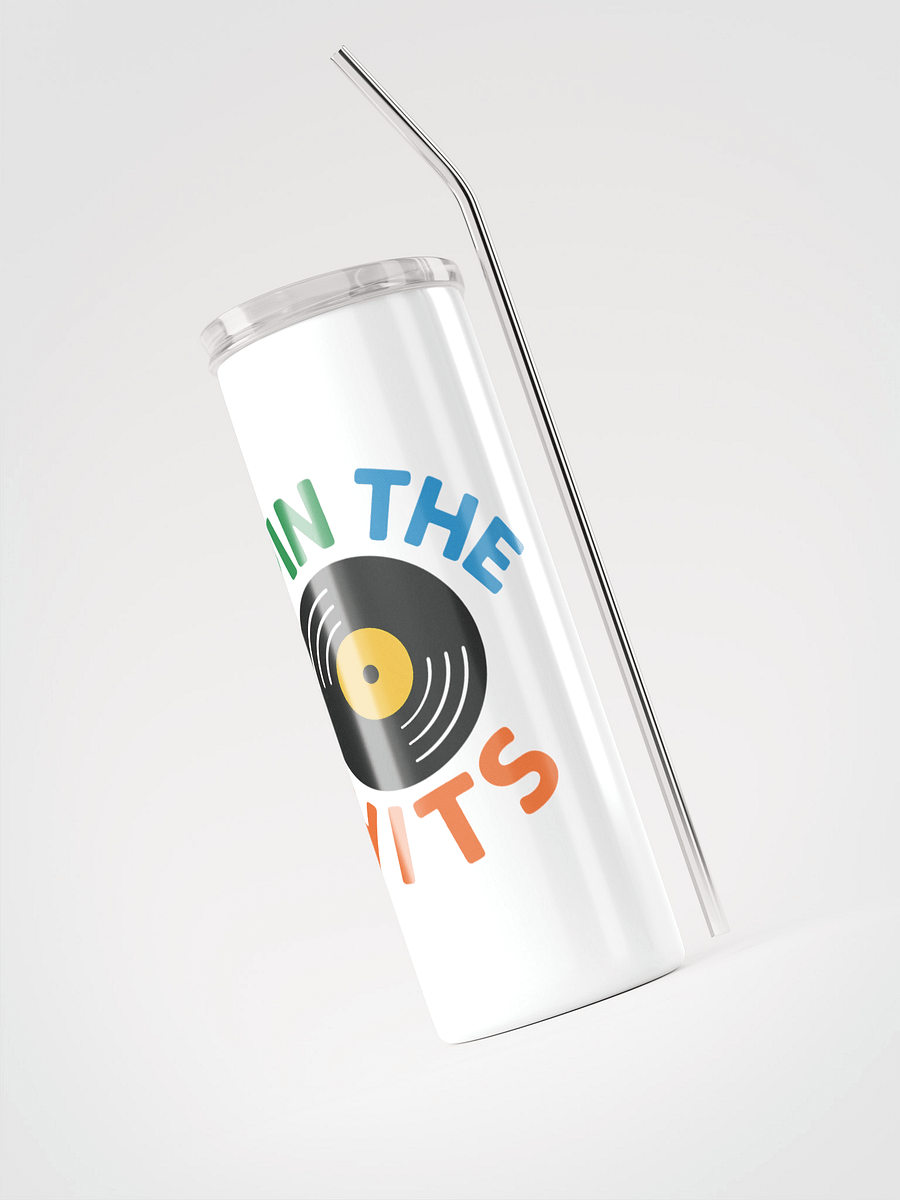 Colorful Vinyl Record Stainless Steel Tumbler product image (3)