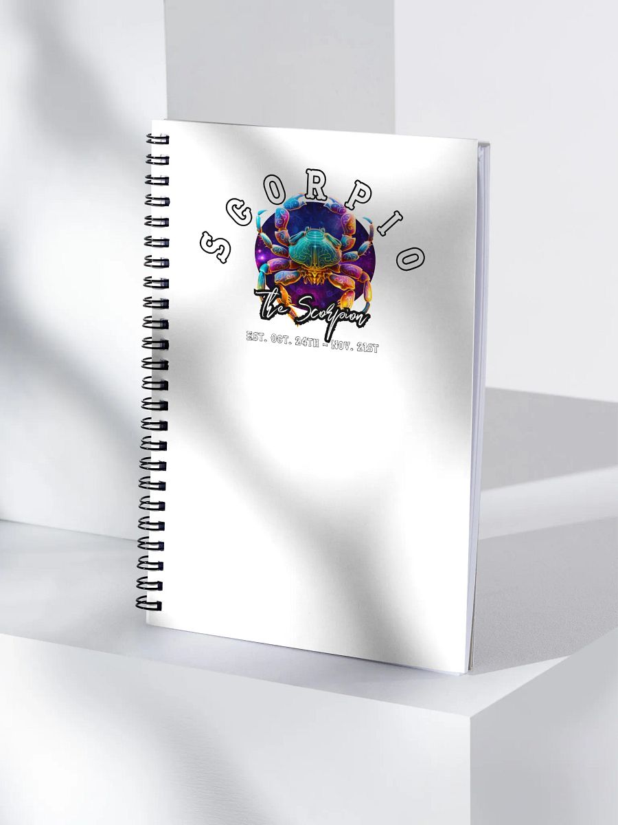 Scorpio - Zodiac Notebook product image (4)