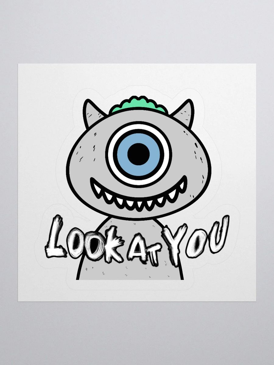'Look At You' Creature Sticker product image (1)