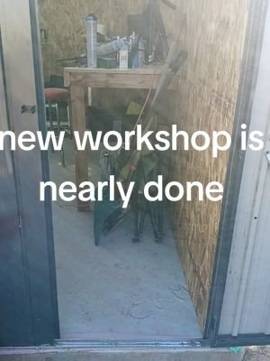 New workshop build is nearly done. what color shall we paint it? 
