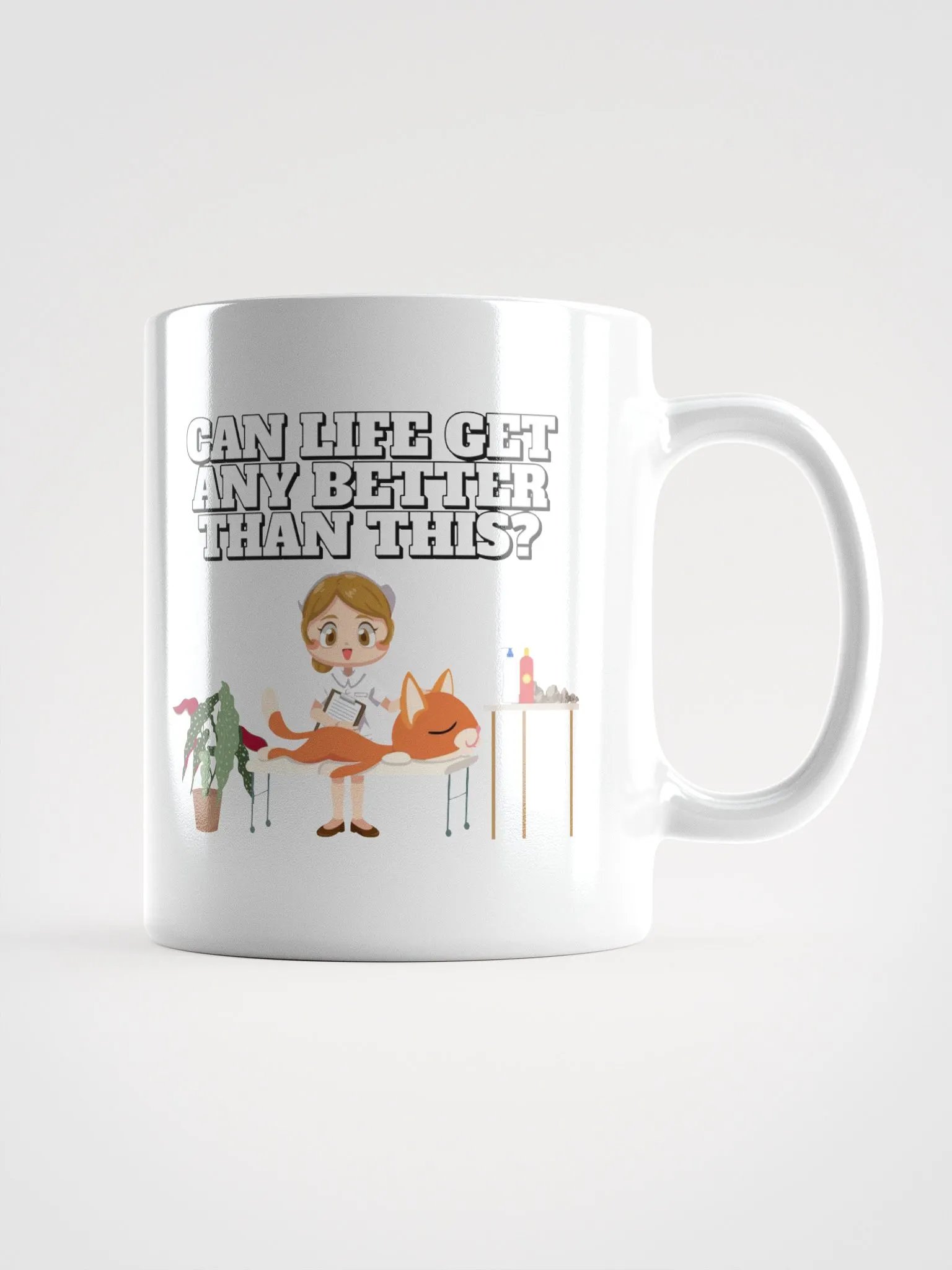 Can Life Get Any Better Than This? White Mug product image (3)